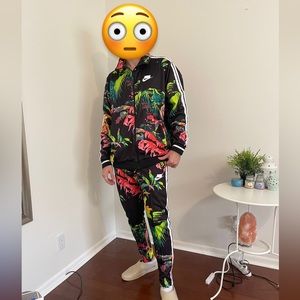 NIKE Sportswear NSW Palm Tree Floral Track Jacket Miami Nights extra Large XL